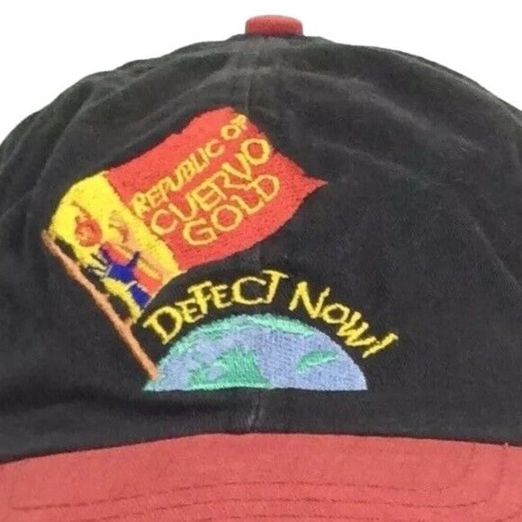 Republic Of Cuervo Gold Defect Now! Adjustable Baseball Cap Red Black Adjustable - Picture 6 of 7